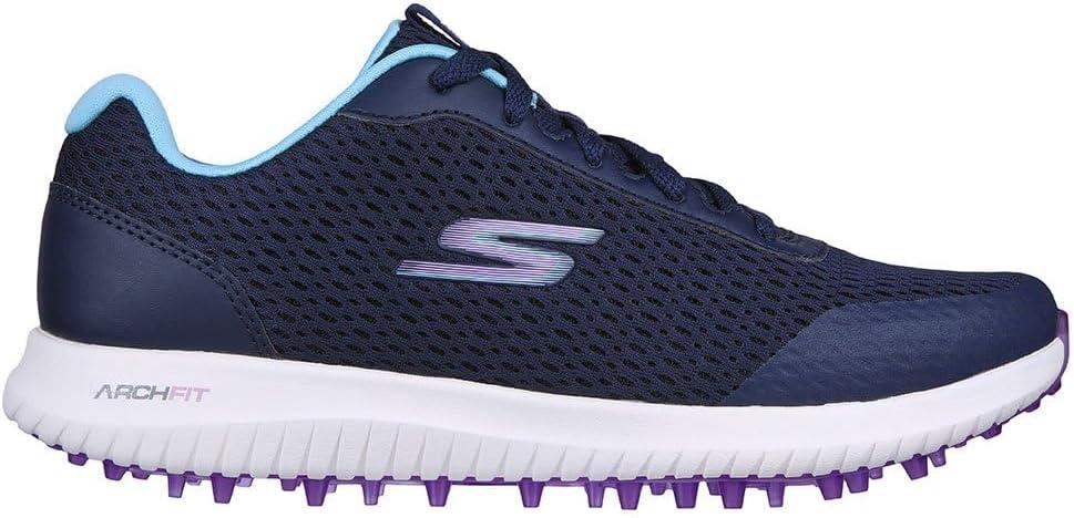 imageSkechers Womens Go Max Arch Fit Spikeless Golf Shoe SneakerNavy Mesh Multi Trim