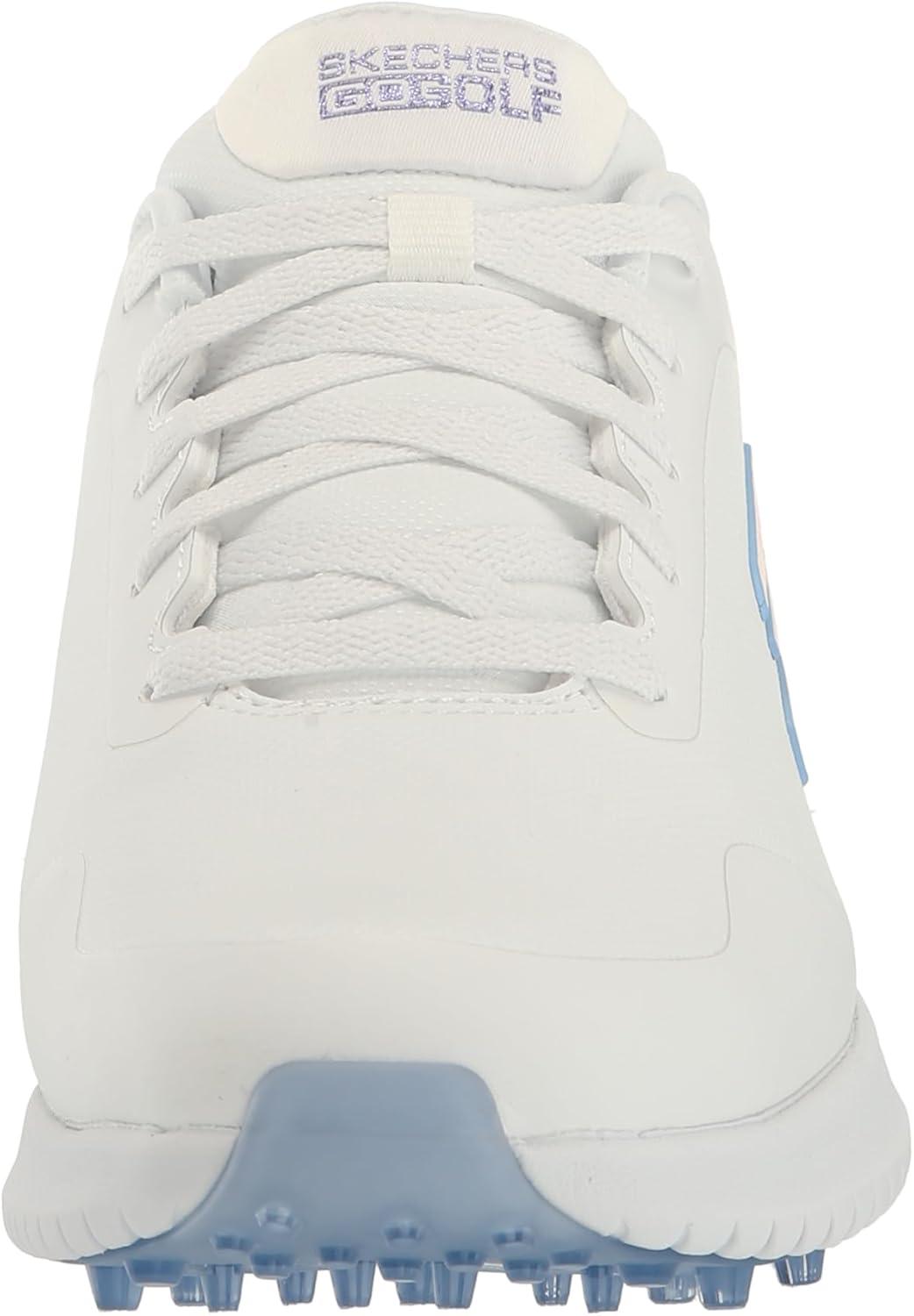 imageSkechers Womens Go Max Arch Fit Spikeless Golf Shoe SneakerWhite Floral Waterproof