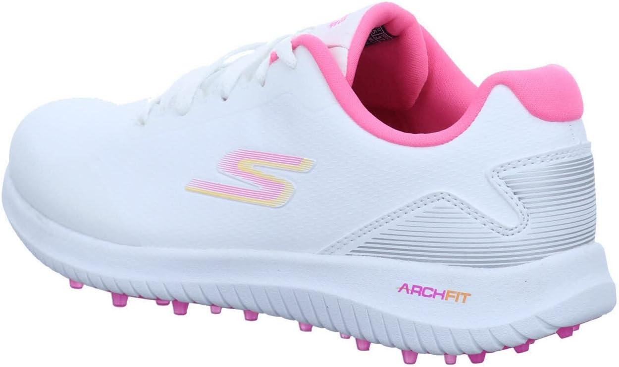 imageSkechers Womens Go Max Arch Fit Spikeless Golf Shoe SneakerWhite Multicolour
