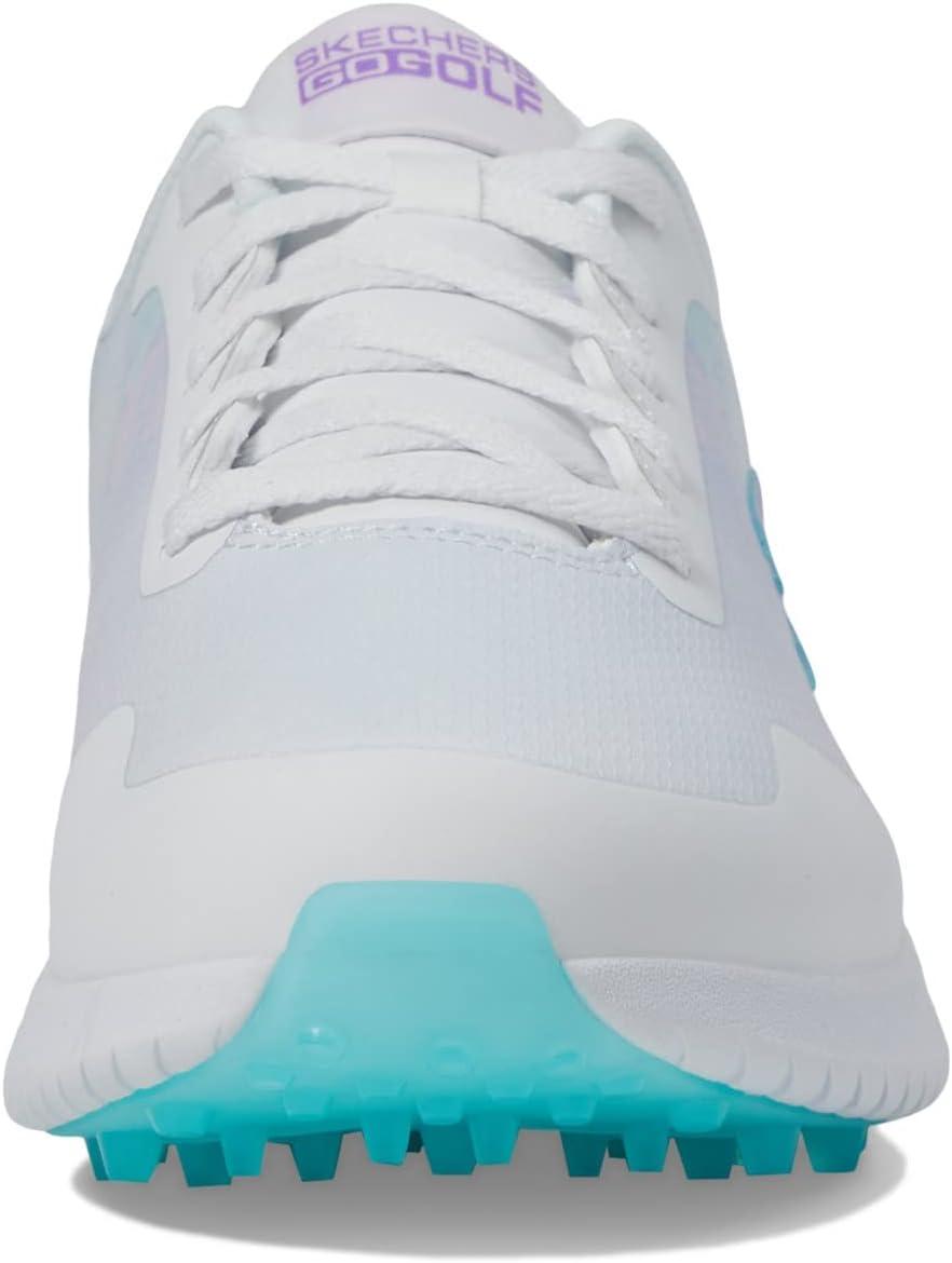 imageSkechers Womens Go Max Arch Fit Spikeless Golf Shoe SneakerWhiteMulti Splash Waterproof