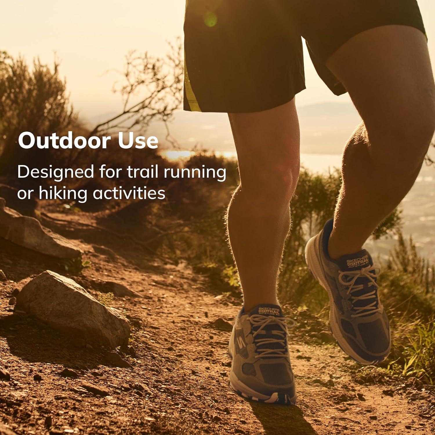 imageSkechers Womens Go Run Trail Altitude 20 Ravine Womens Trail Running ShoesBlackGrey