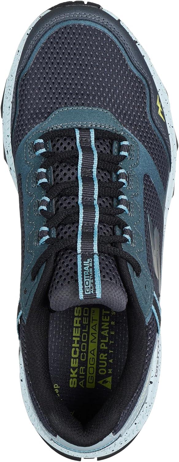 imageSkechers Womens Go Run Trail Altitude 20 Ravine Womens Trail Running ShoesNavyAqua