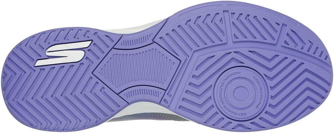 imageSkechers Womens Go Train Viper Court Smash PickleballSneakerGrayPurple