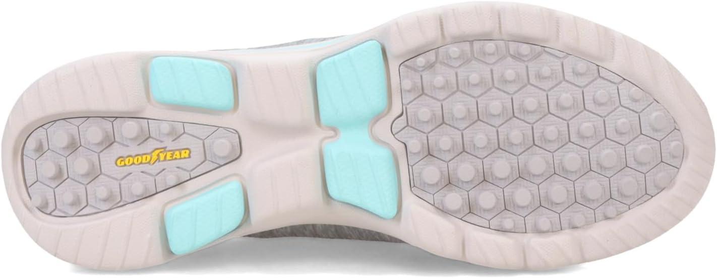 imageSkechers Womens Go Walk 5 Relaxed Fit Slipin Golf ShoeSneakerGrayAqua