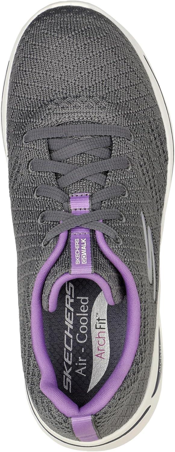 imageSkechers Womens Go Walk Arch Fit Unify GrayLavender 8