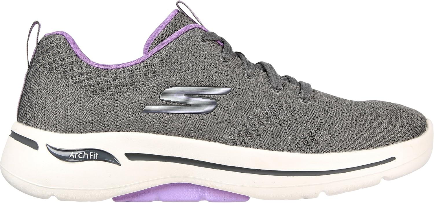 imageSkechers Womens Go Walk Arch Fit Unify GrayLavender 8