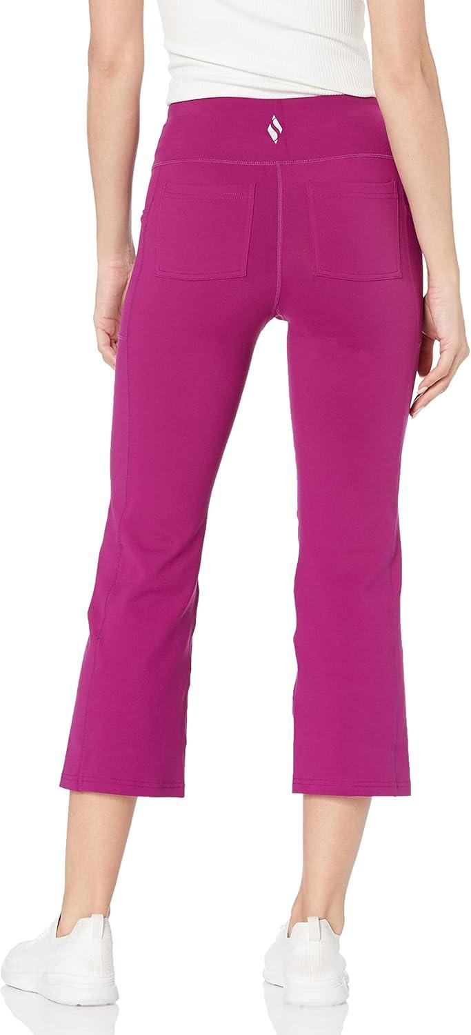 imageSkechers Womens Go Walk High Waisted Crop PantPantsMagenta