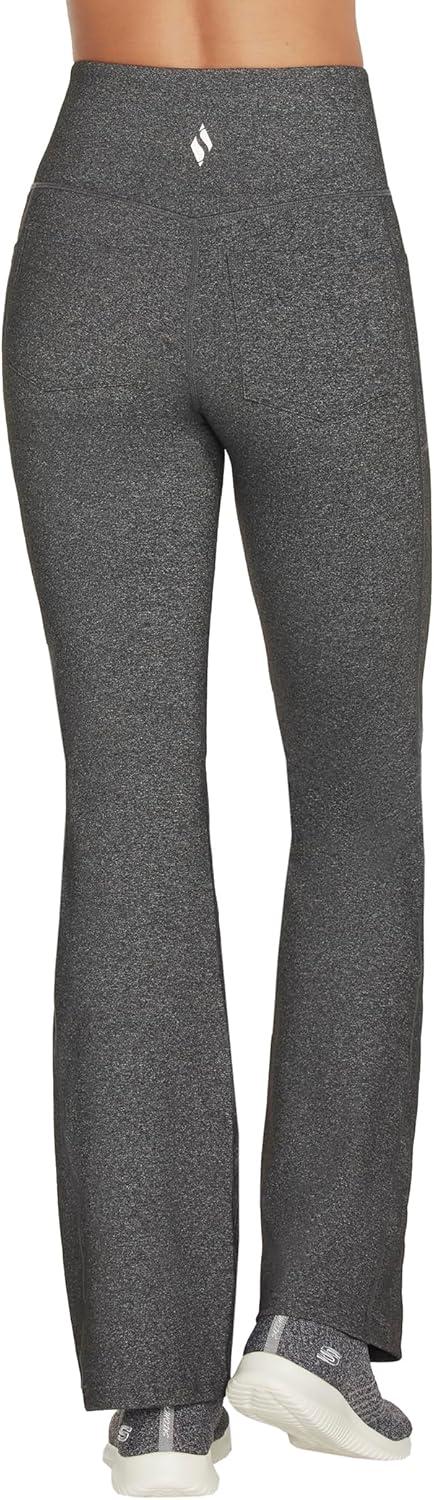 imageSkechers Womens Go Walk High Waisted Flare PantCharcoal Grey