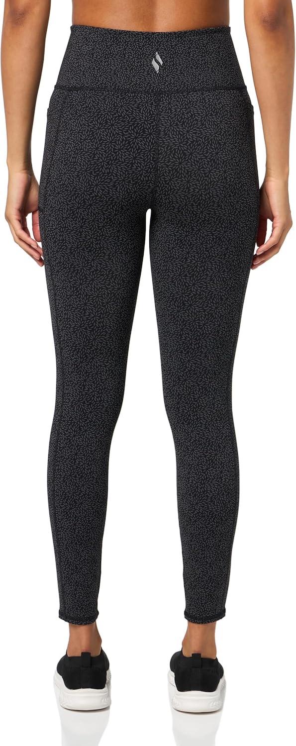 imageSkechers Womens Go Walk High Waisted LeggingBlack Ditzy Daisies