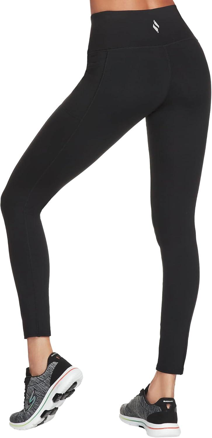 imageSkechers Womens Go Walk High Waisted LeggingBlackBlack