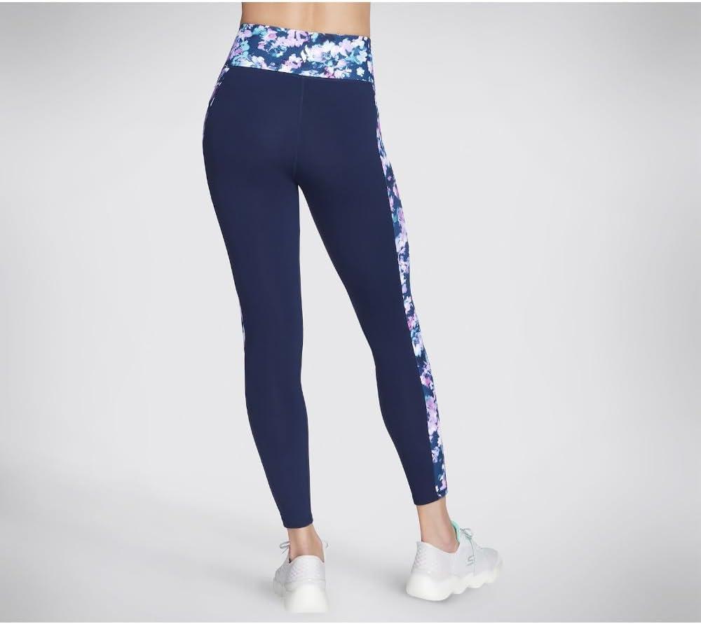 imageSkechers Womens Go Walk High Waisted LeggingMisty Floral Blue