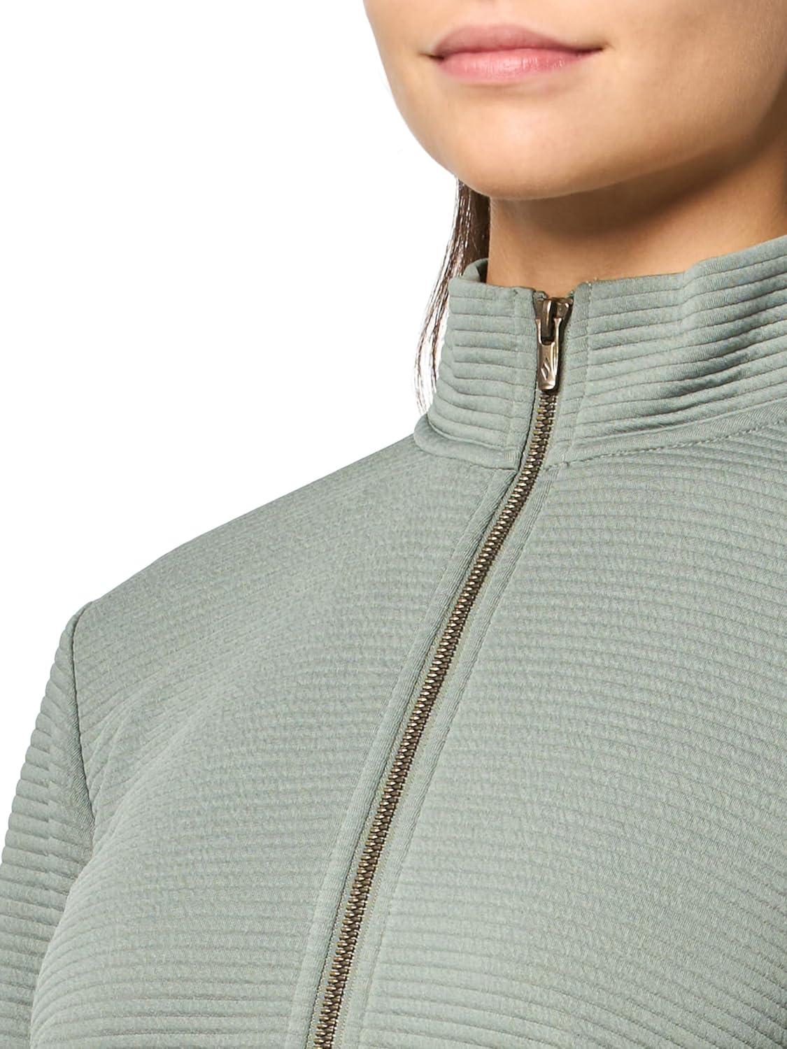 imageSkechers Womens Go Walk Hoodless Hoodie JacketAgave Green