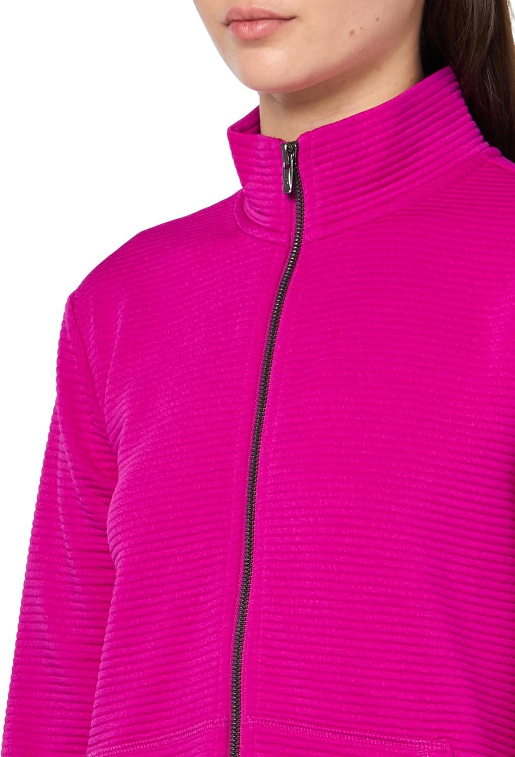 imageSkechers Womens Go Walk Hoodless Hoodie JacketDeep Fuchsia