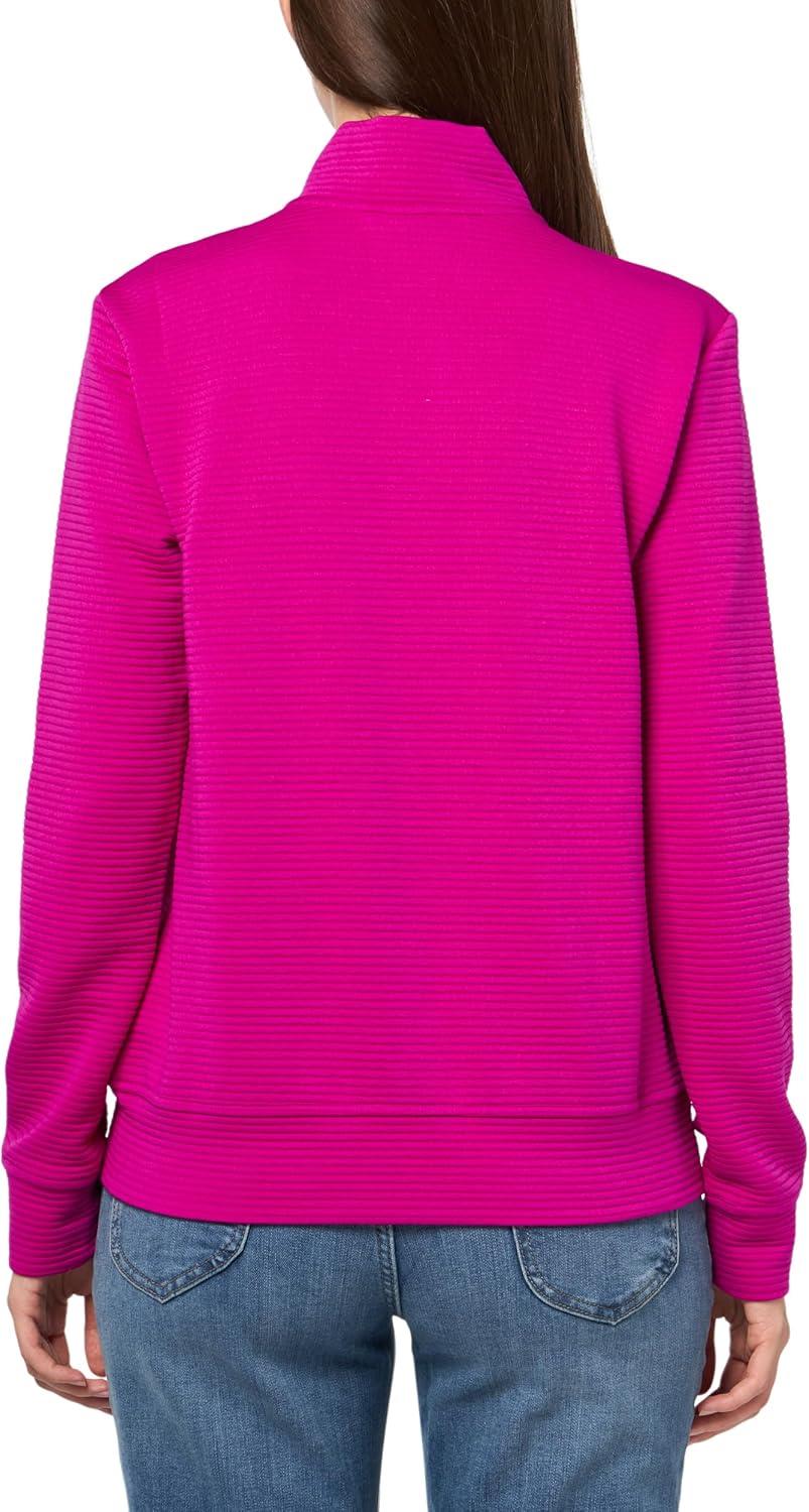 imageSkechers Womens Go Walk Hoodless Hoodie JacketDeep Fuchsia