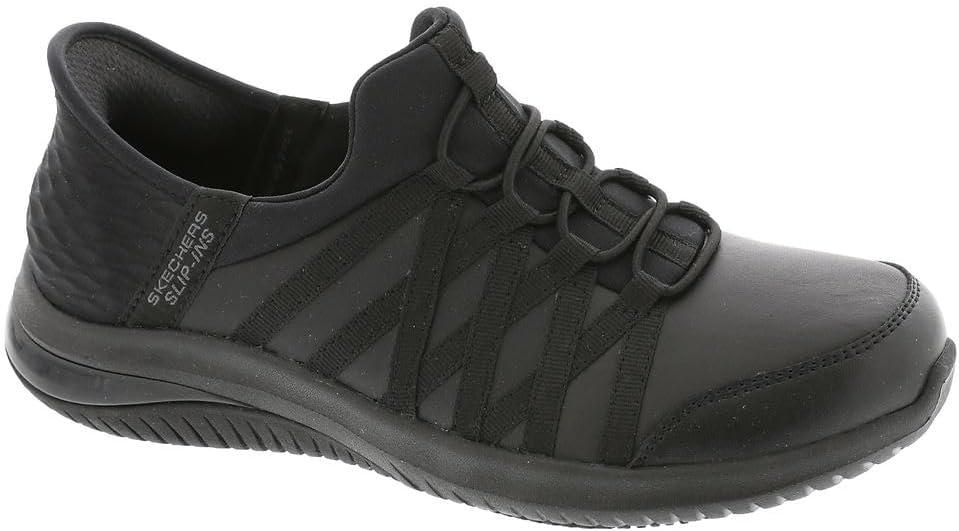 imageSkechers Womens Hands Free Slipins for Work Dantey Parral Bungee SrBlack
