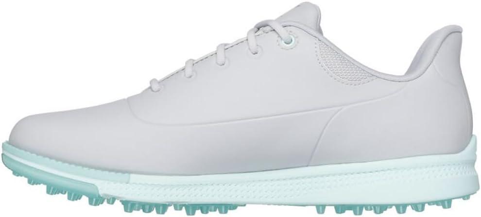 imageSkechers Womens Jasmine Waterproof Golf Shoe SneakerGrayMint Spikeless