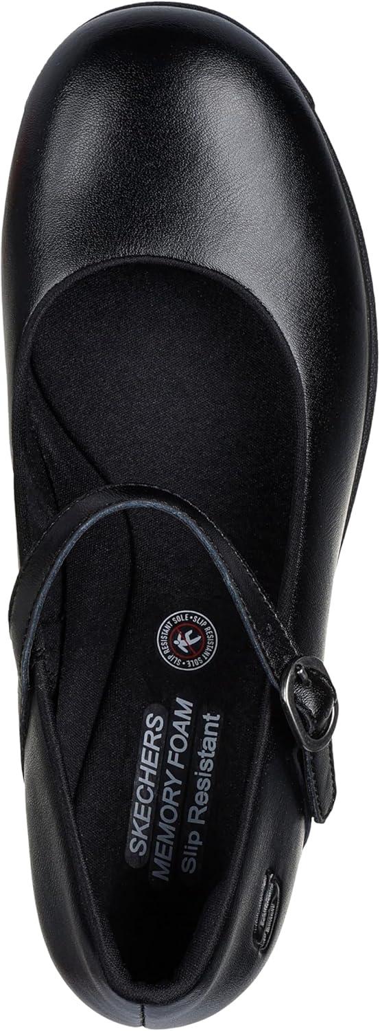 imageSkechers Womens Mary Jane Sr ElsitBlack