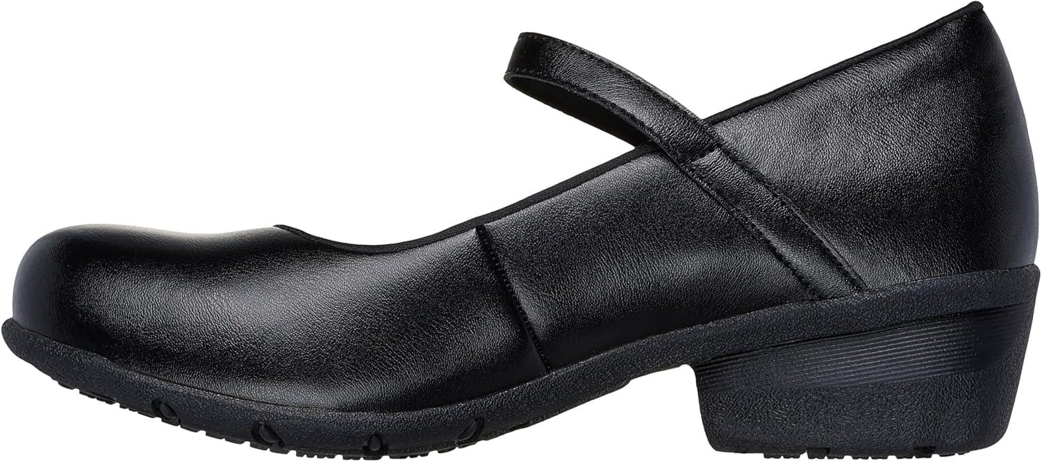 imageSkechers Womens Mary Jane Sr ElsitBlack