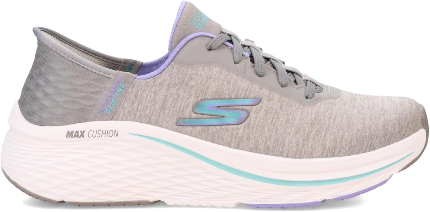 imageSkechers Womens Max Cushioning Elite 20 Prevail Hands Free SlipinsGrayBlue