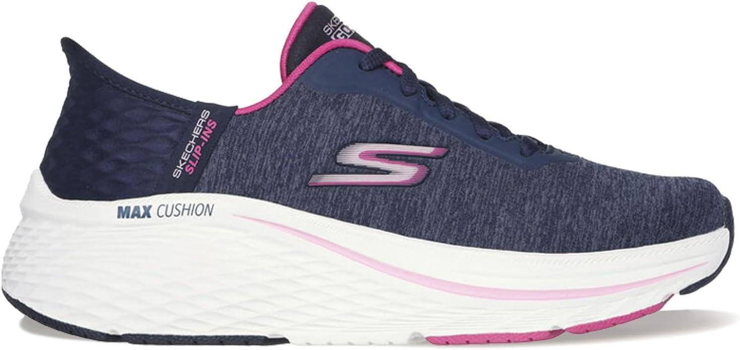 imageSkechers Womens Max Cushioning Elite 20 Prevail Hands Free SlipinsNavyPink