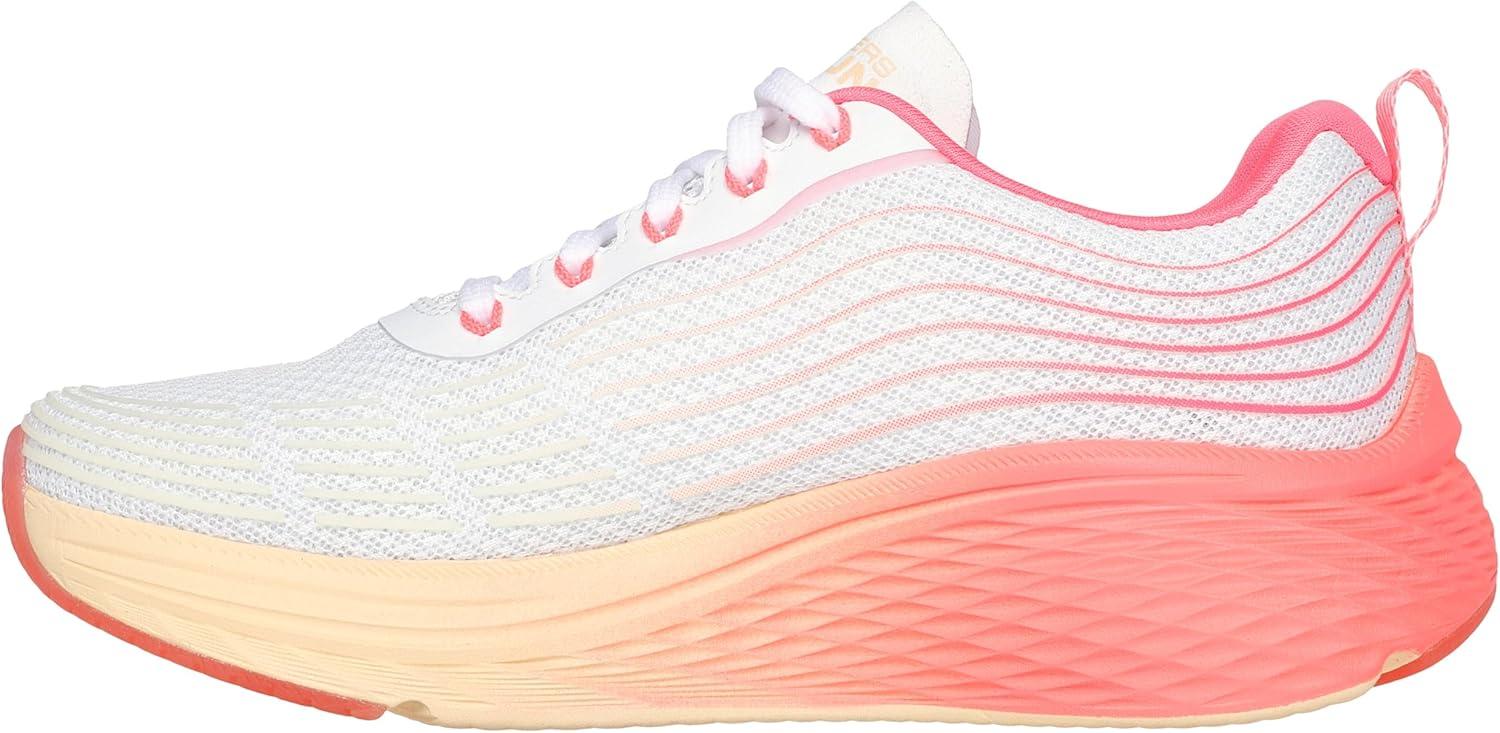 imageSkechers Womens Max Cushioning Elite 20 Speed PlayWhitePink