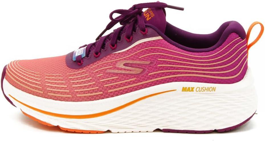 imageSkechers Womens Max Cushioning Elite 20Raspberry Textile Orange Trim