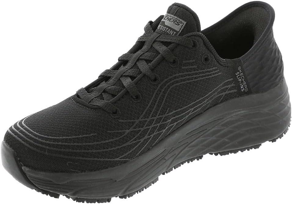 imageSkechers Womens Max Cushioning Elite Sr Eltra Hands Free SlipinsBlack