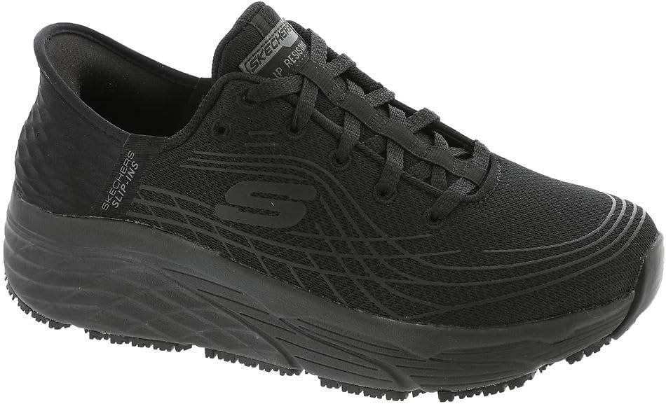 imageSkechers Womens Max Cushioning Elite Sr Eltra Hands Free SlipinsBlack
