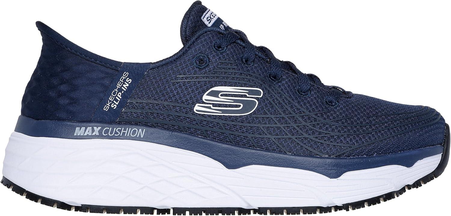 imageSkechers Womens Max Cushioning Elite Sr Eltra Hands Free SlipinsNvy