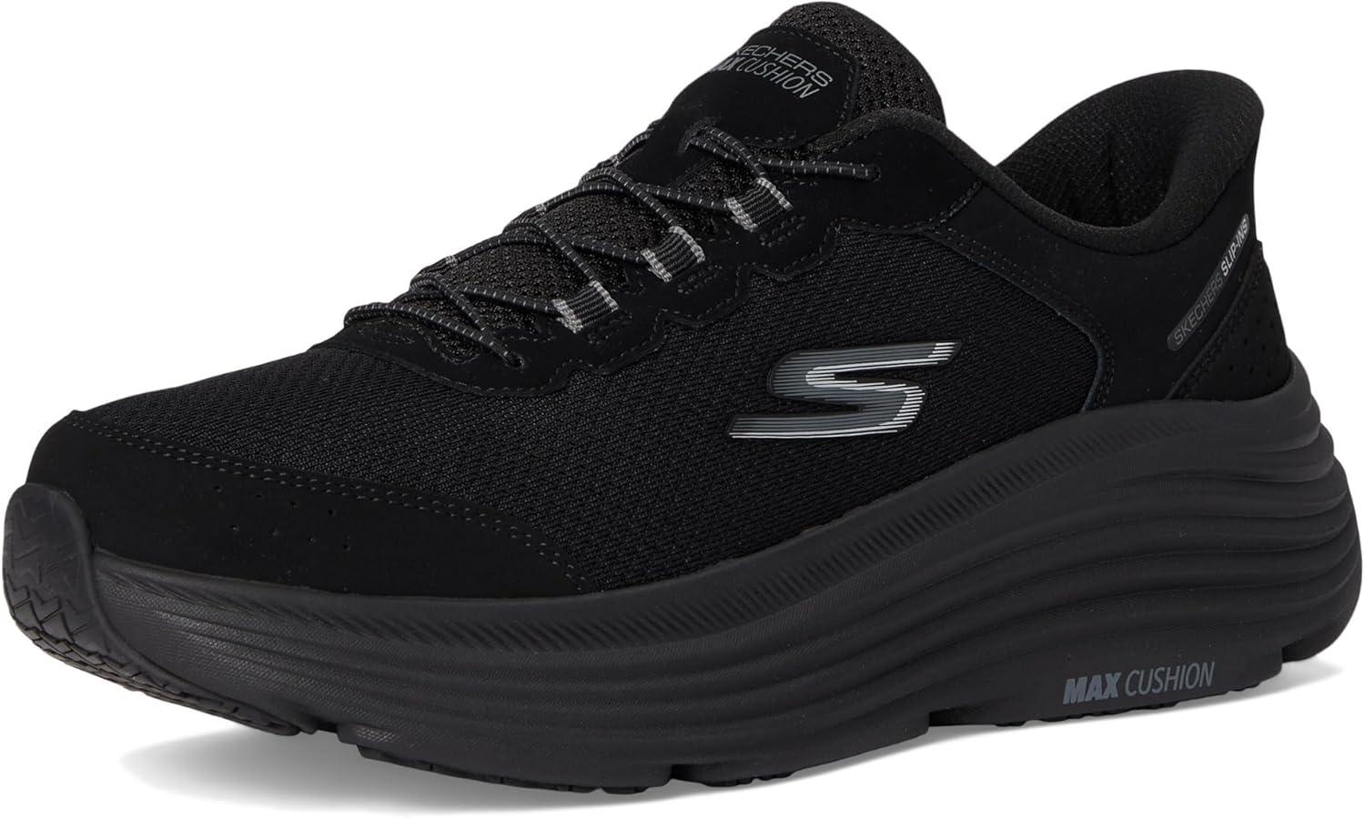 imageSkechers Womens Max Cushioning Endeavour Cardova Hands Free SlipinsBlack