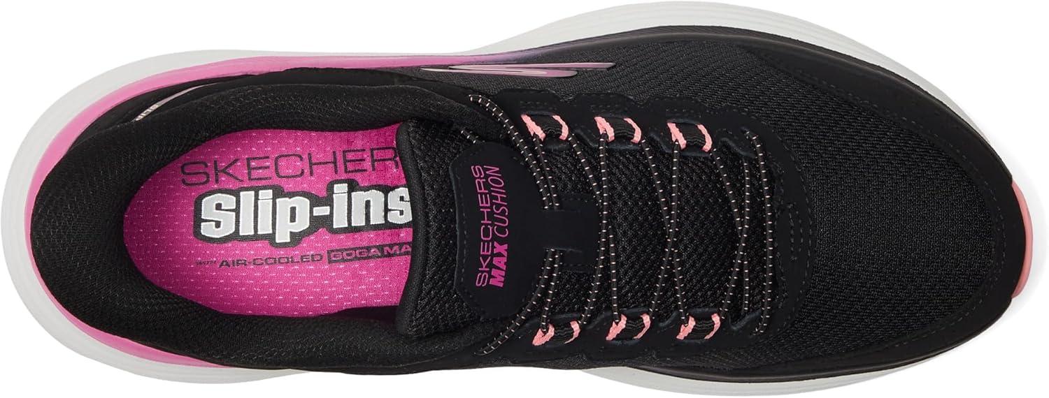 imageSkechers Womens Max Cushioning Endeavour Cardova Hands Free SlipinsBlackPink