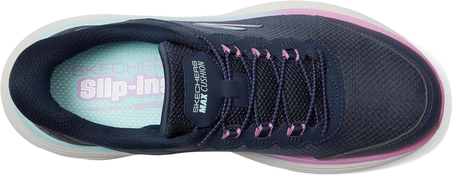 imageSkechers Womens Max Cushioning Endeavour Cardova Hands Free SlipinsNavyPurple