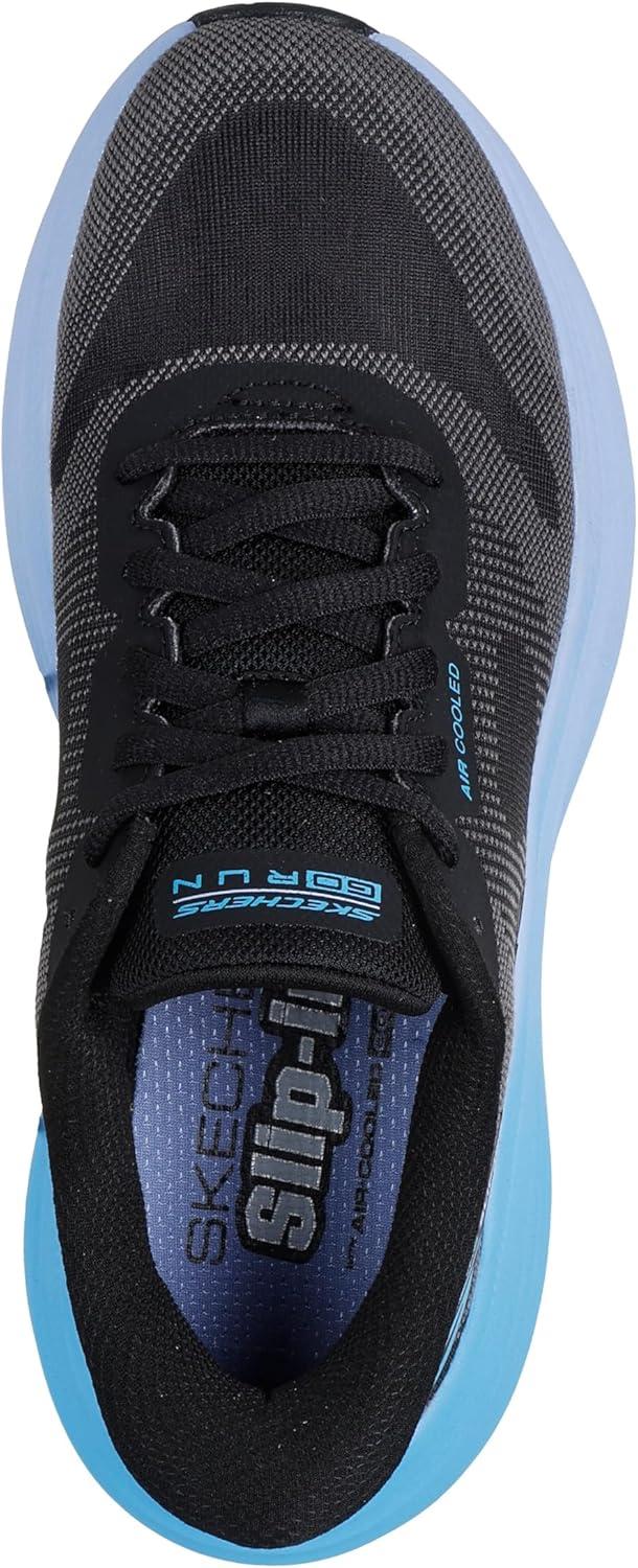 imageSkechers Womens Max Cushioning Endeavour Hallandale Hands Free SlipinsBlackBlue