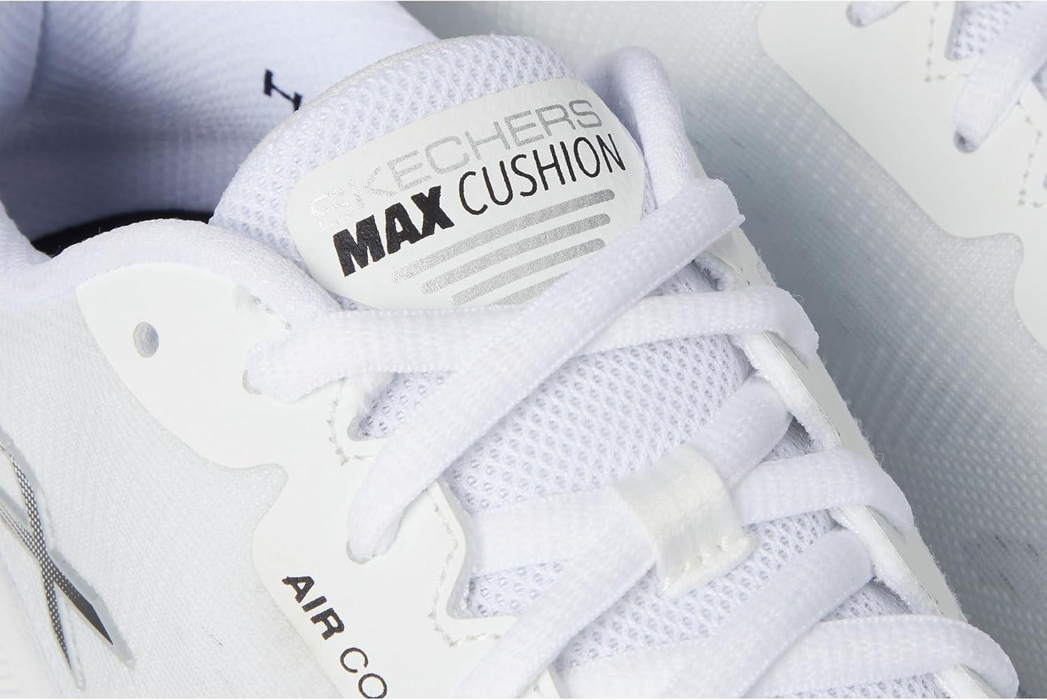 imageSkechers Womens Max Cushioning Endeavour Hallandale Hands Free SlipinsWhiteBlack