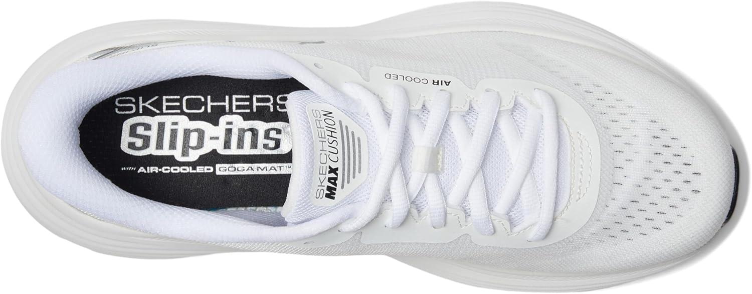 imageSkechers Womens Max Cushioning Endeavour Hallandale Hands Free SlipinsWhiteBlack