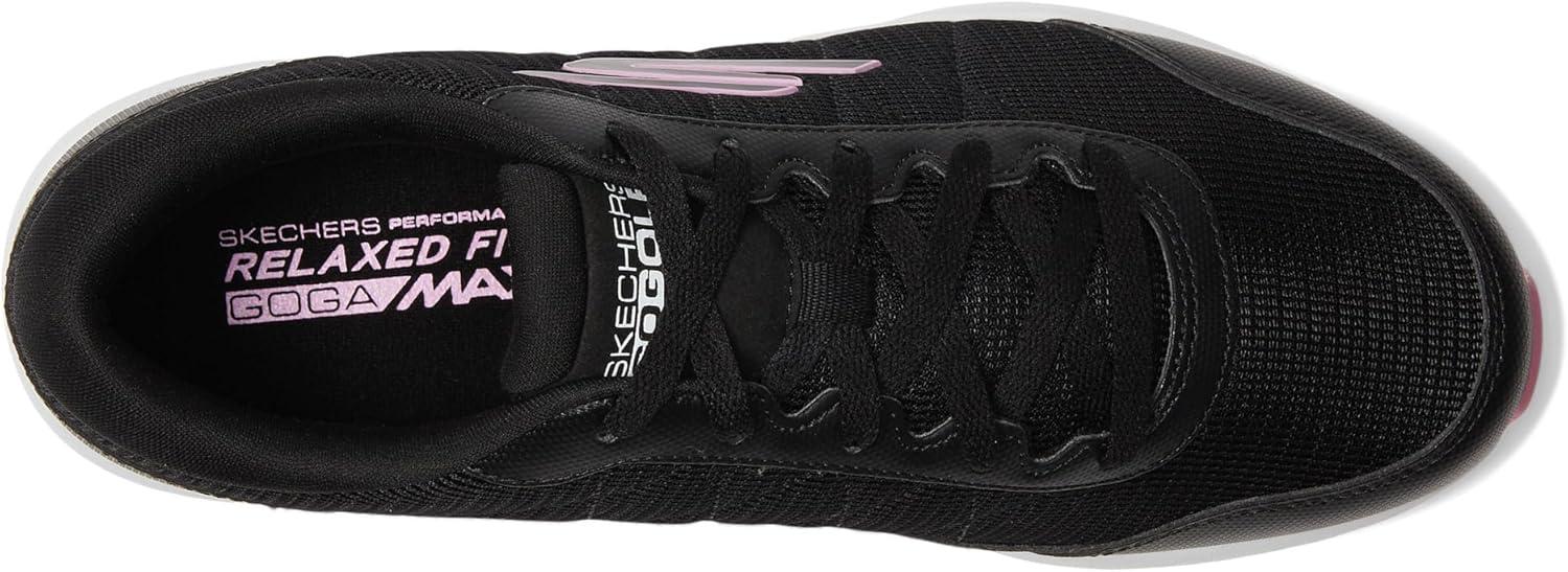 imageSkechers Womens Max Fairway 4 Spikeless Golf ShoeBlackPink