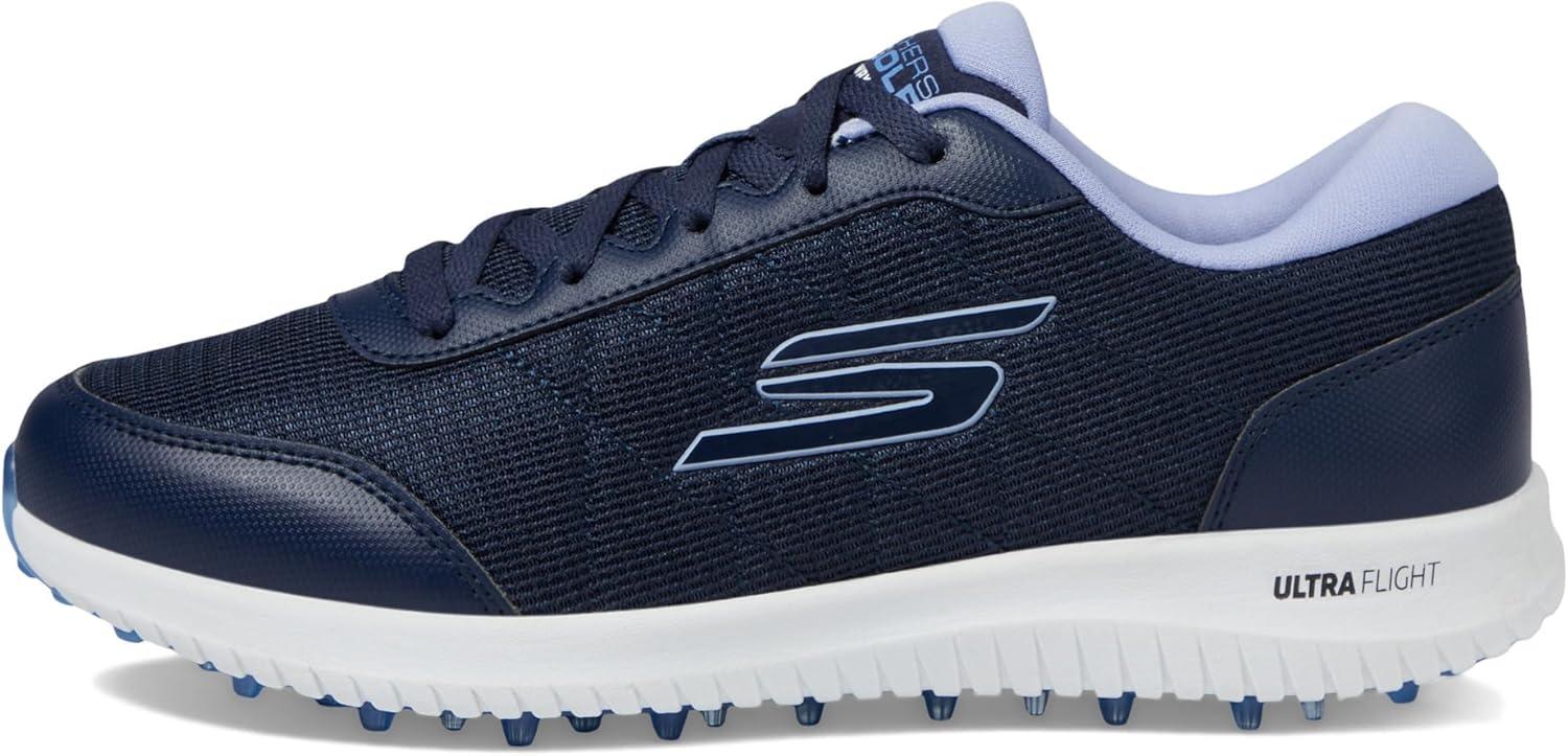 imageSkechers Womens Max Fairway 4 Spikeless Golf ShoeNavyPurple