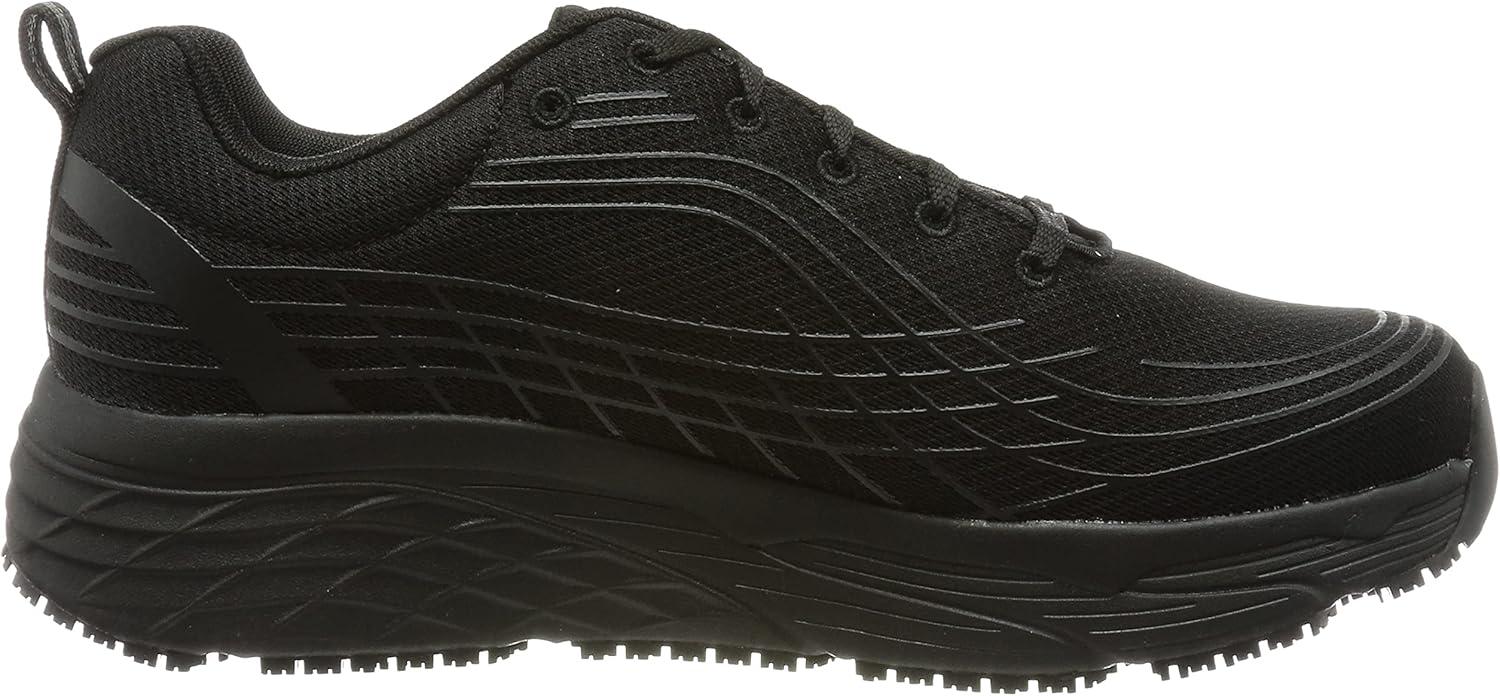 imageSkechers Womens Relaxed Fit Max Cusioning Elite Sr Outsole Work BootsBlack Textile