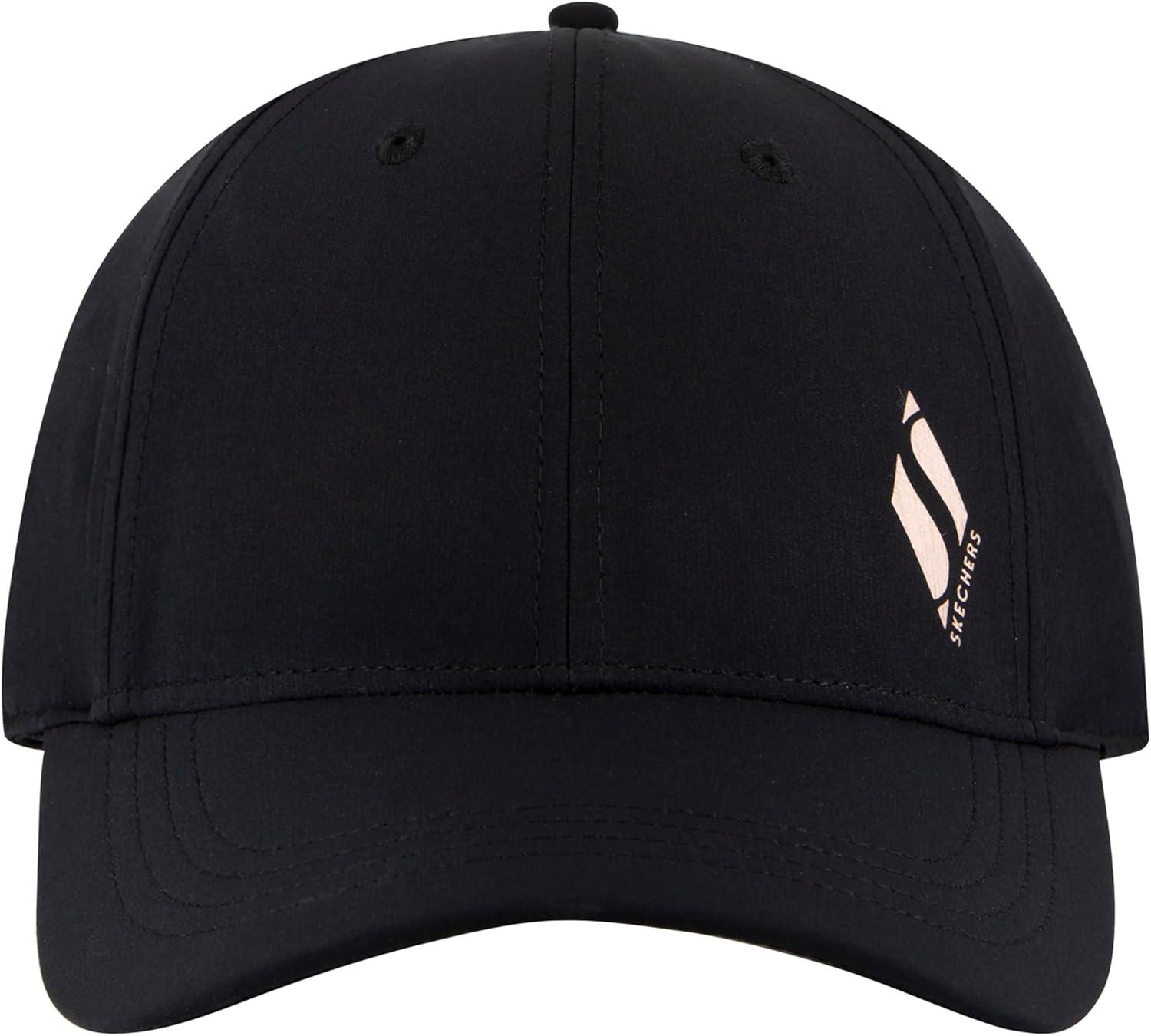 imageSkechers Womens SkechShine Rose Gold Diamond HatBold Black