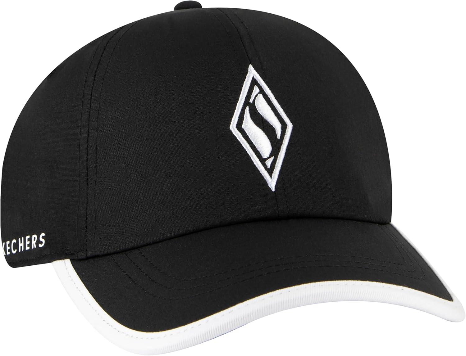 imageSkechers Womens Skechweave Diamond Colorblocked HatBold Black