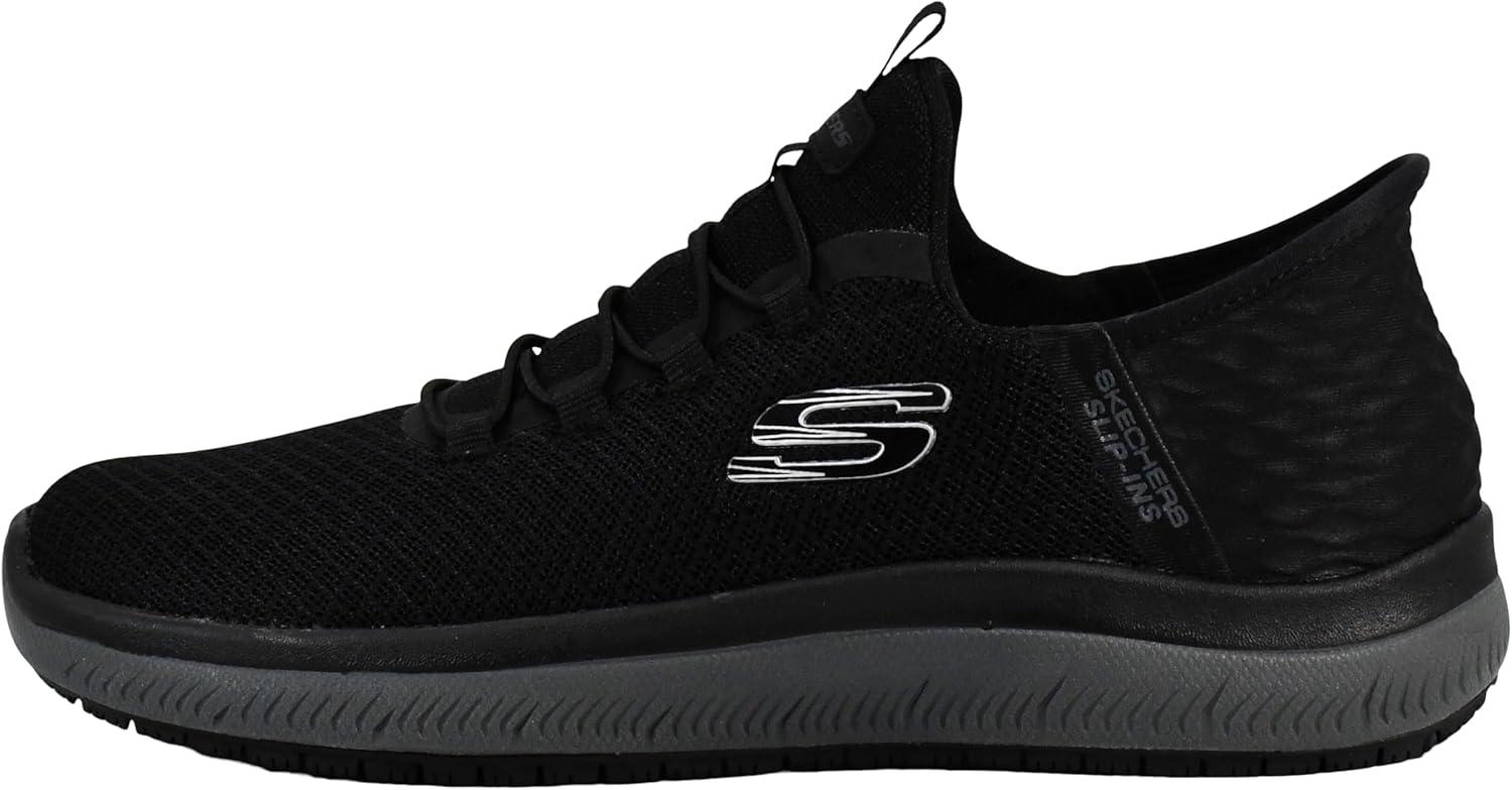 imageSkechers Womens SlipIns Summits Enslee Slip Resistant SneakersBlackCharcoal