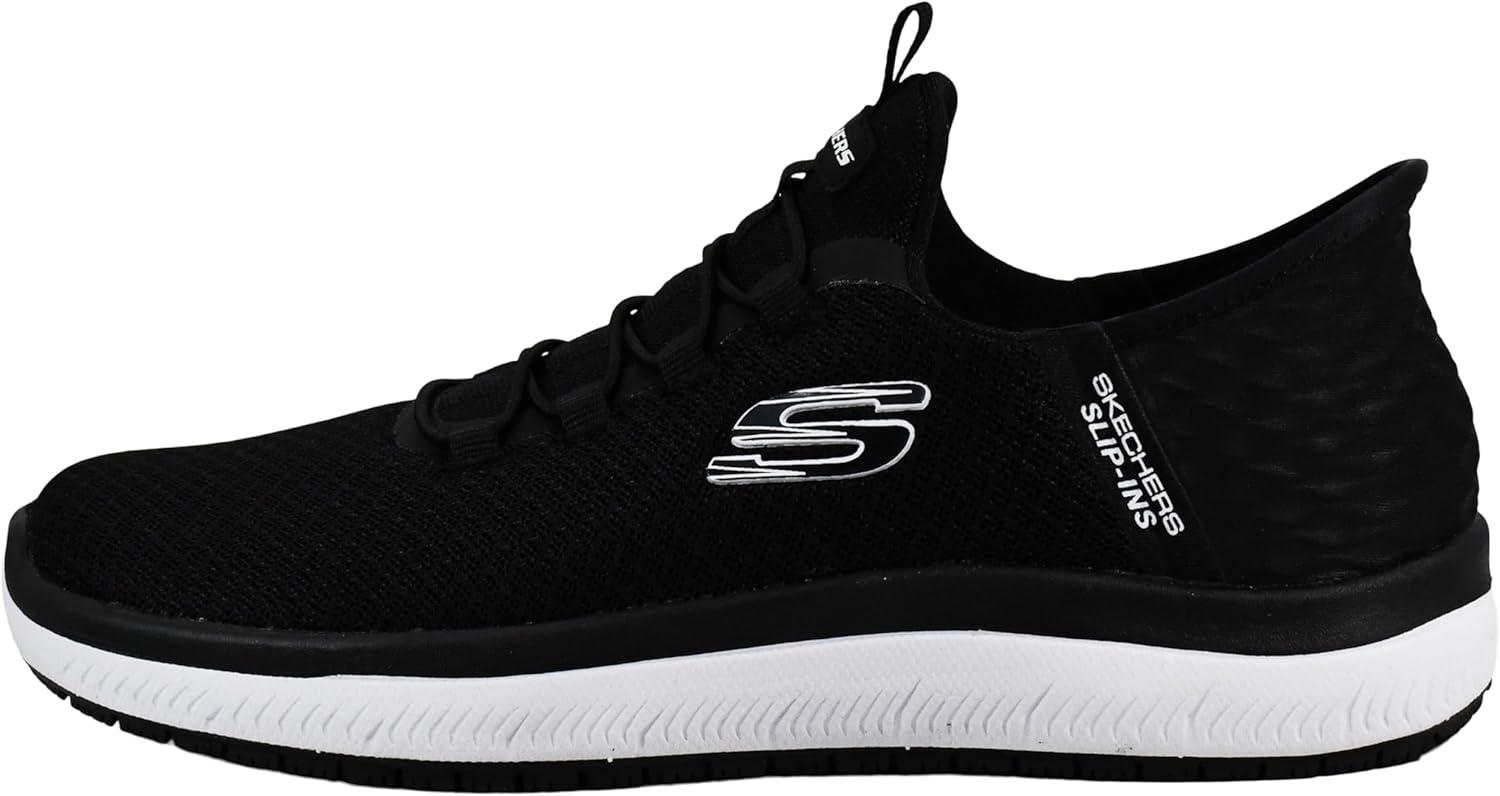 imageSkechers Womens SlipIns Summits Enslee Slip Resistant SneakersBlackWhite