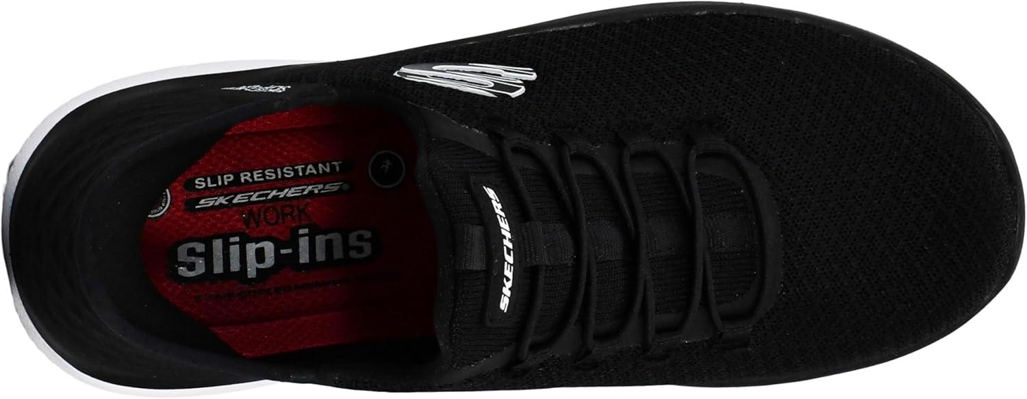 imageSkechers Womens SlipIns Summits Enslee Slip Resistant SneakersBlackWhite
