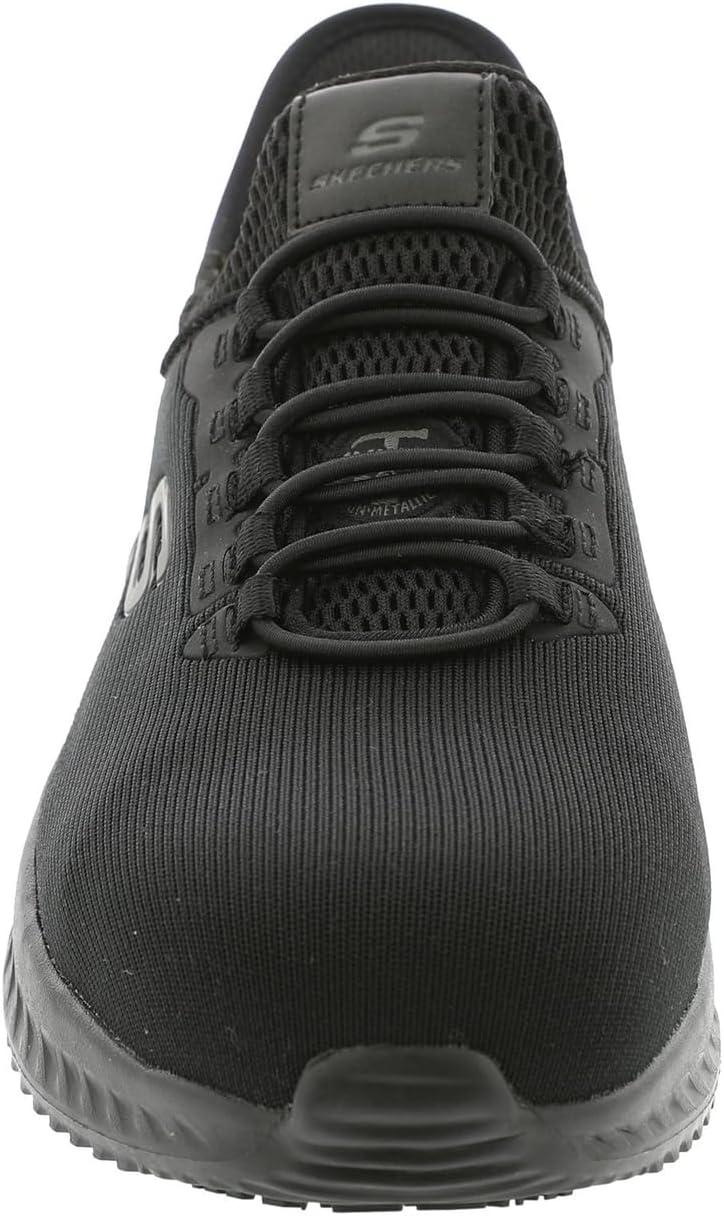 imageSkechers Womens Slipins Work Tilido Ombray Womens Slip Resistant Bungee SneakersBlack