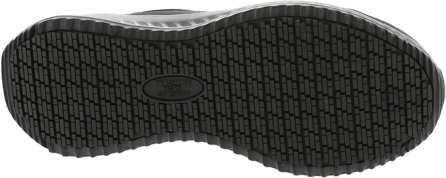 imageSkechers Womens Slipins Work Tilido Ombray Womens Slip Resistant Bungee SneakersBlack