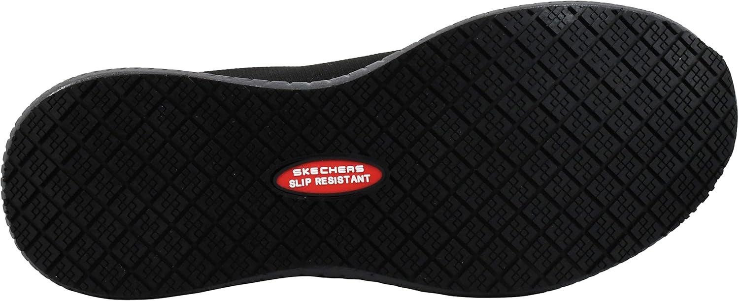 imageSkechers Womens Squad Sr Food Service ShoeBlackCharcoal