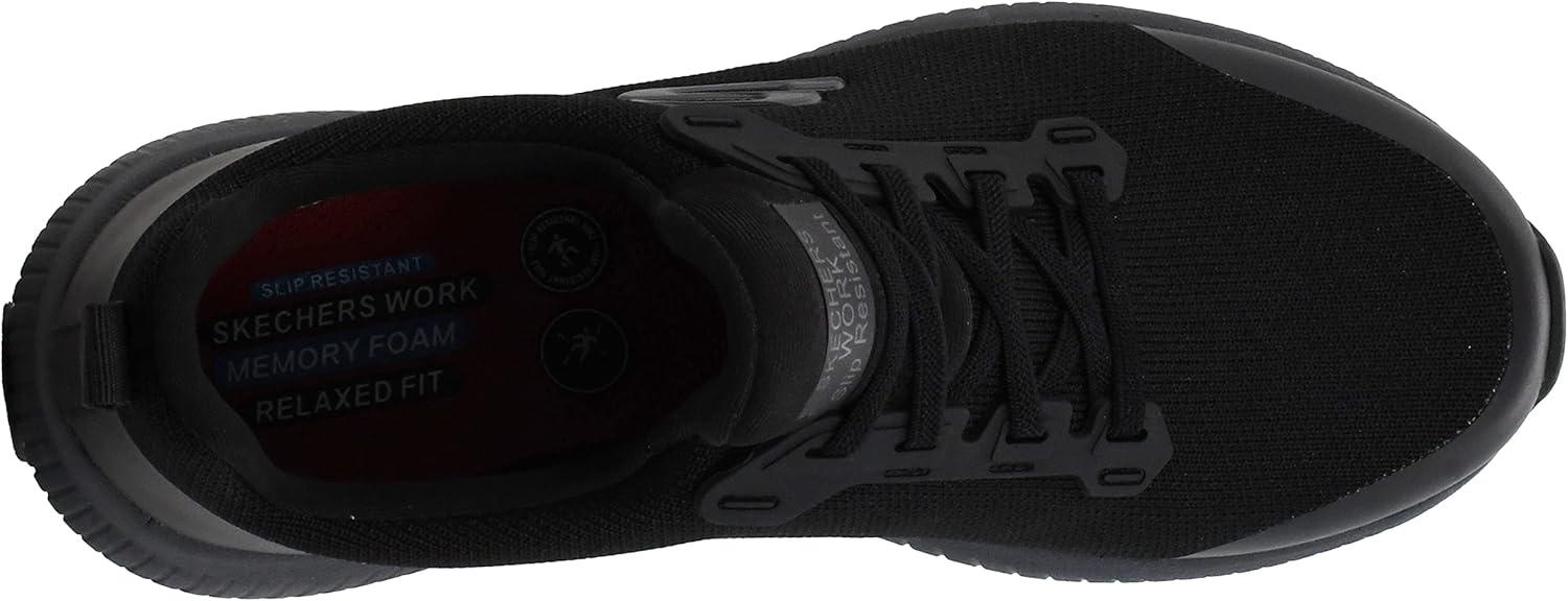imageSkechers Womens Squad Sr Food Service ShoeBlackCharcoal