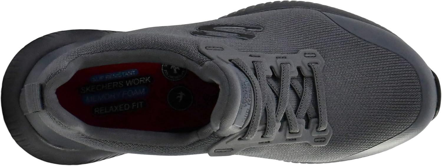 imageSkechers Womens Squad Sr Food Service ShoeDove Gray