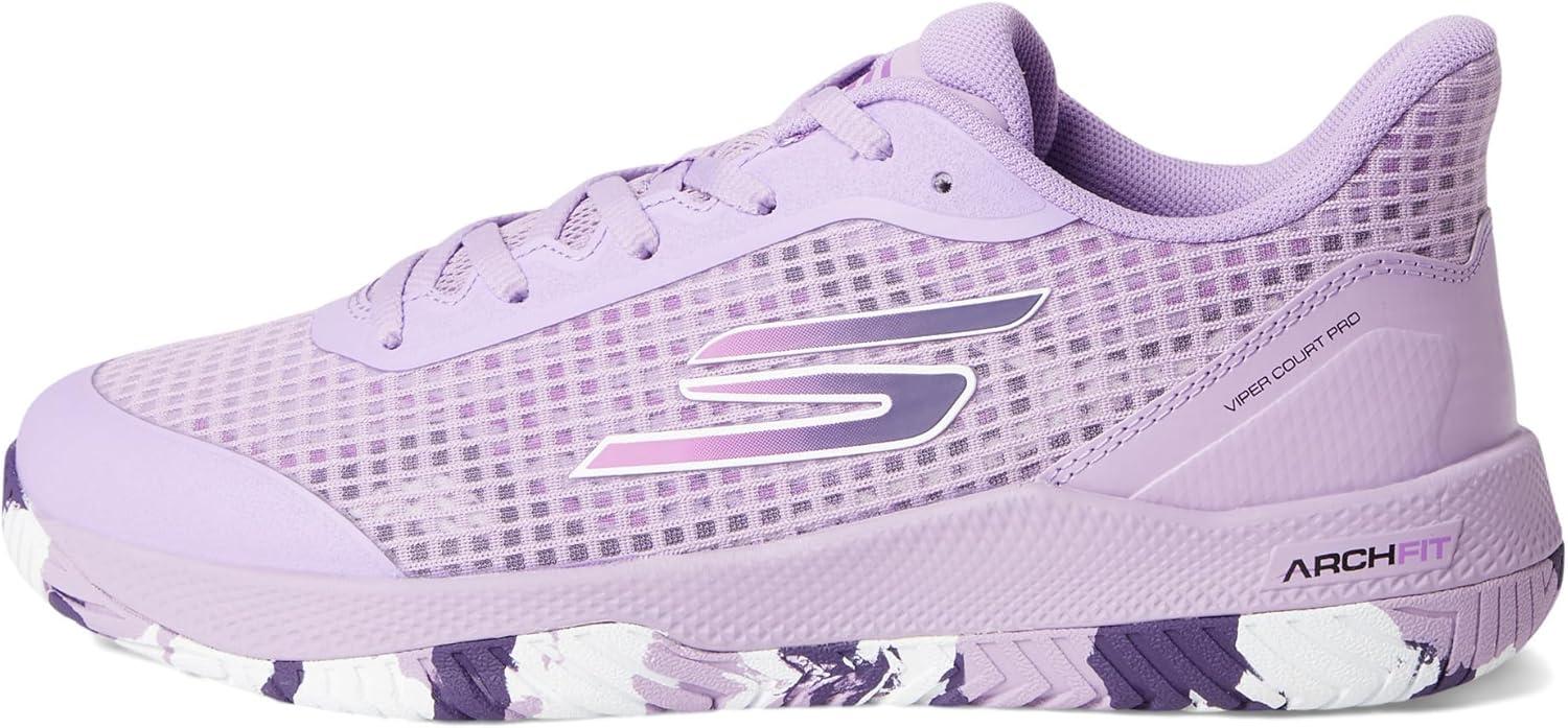 imageSkechers Womens Viper Court Pro Pickleball SneakerLavender