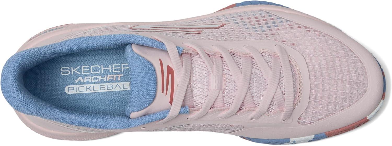imageSkechers Womens Viper Court Pro Pickleball SneakerLight Pink